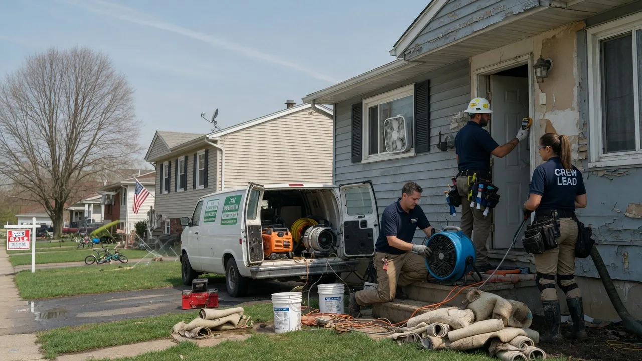 Flood Cleanup in Thompsons Station, TN near me