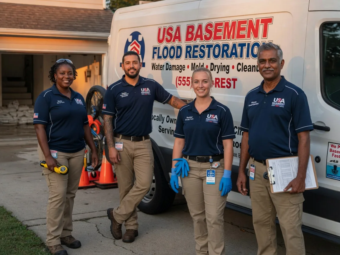 Basement Flood Cleanup company in Thompsons Station, TN