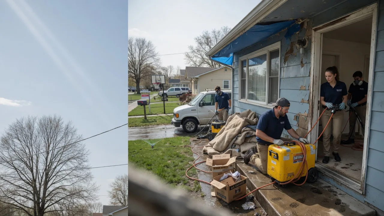 Basement Flood Cleanup in Thompsons Station, TN near me